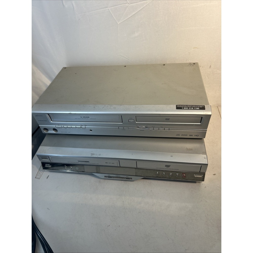 TOSHIBA D-VR4XSU For Parts + Sv2000 For PARTS/REPAIR